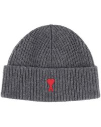 Ami Paris - Berretto Con Logo Ami De Caur - Lyst