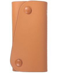 Il Bisonte - "io" Leather Key Ring With Key Ring - Lyst