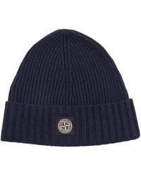 Stone Island - Beanie Hat - Lyst