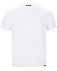 Tom Ford - T-Shirt Crewneck Cotton Stretch Jersey - Lyst