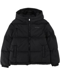 Off-White c/o Virgil Abloh - Kids Arrow Monogram Short Puffer Jacket - Lyst