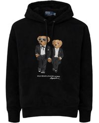 Polo Ralph Lauren - Relaxed Fit Tuxedo Bear Sweatshirt - Lyst