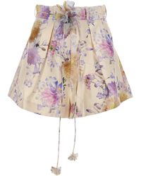 Zimmermann - Luna Tuck Short - Lyst