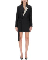 Victoria Beckham - Double-Breasted Mini Dress - Lyst