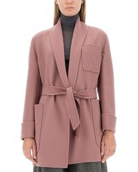 Max Mara - Belted Jacket - Lyst