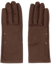 Maison Margiela - Leather Gloves - Lyst