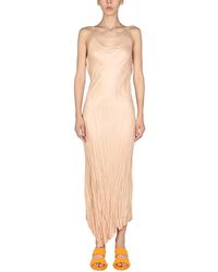 Philosophy Di Lorenzo Serafini - Asymmetrical Hem Dress With Round Neckline - Lyst