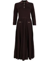 MICHAEL Michael Kors - Abito Midi "Polo Flare" - Lyst