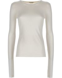 JW Anderson - Solid Round Neck T-Shirt - Lyst