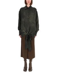 Uma Wang - Oversized Textured Shirt - Lyst