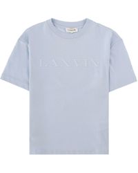 Lanvin - T-Shirt Maniche Corte - Lyst