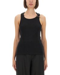 Jean Paul Gaultier - Tank Top With Piercing - Lyst
