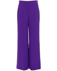 P.A.R.O.S.H. - Wide-Leg Trousers Panty - Lyst