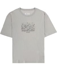 Maison Margiela - Cotton Numerical T-Shirt - Lyst