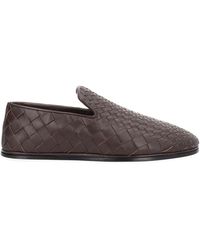 Bottega Veneta - Woven Collection Loafers - Lyst