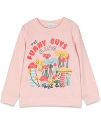 Stella McCartney - Stella Mc Cartney Funny Guys Crewneck Sweatshirt - Lyst