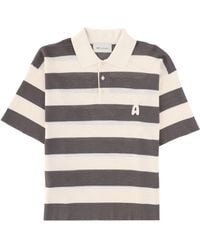 Ami Paris - Polo Con Patch Logo - Lyst