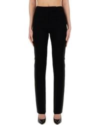 Max Mara - Slim Flat Front Pants - Lyst