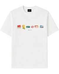 Paul Smith - T-Shirt Con Stampa - Lyst