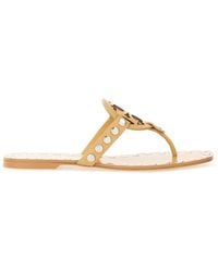 Tory Burch - Bovine Leather Flats - Lyst