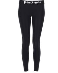 Palm Angels - Leggings Sportivo Con Logo - Lyst