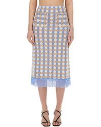 Baum und Pferdgarten - Callis Fringe Skirt - Lyst