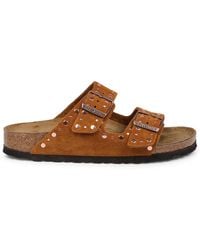 Birkenstock - 100% Leather Sandals, Made - Lyst