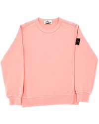 Stone Island - Sweatshirt With Logo - Lyst