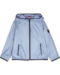 Fay - Zipper And Hood Jacket - Lyst