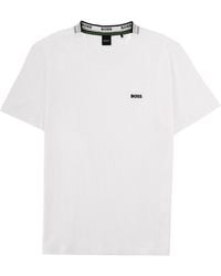 BOSS - T-Shirt Con Logo - Lyst