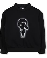 KARL LAGERFELD - Sweatshirt With Logo - Lyst