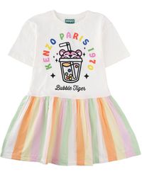 KENZO - Vestito "Bubble Tiger" - Lyst