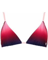 CASABLANCA - Ombre Bikini Top Swimwear - Lyst