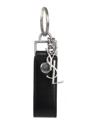 Saint Laurent - Keychain "Monogram" - Lyst