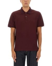 McQueen - Polo Shirt With Logo On The Collar - Lyst