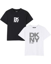 DKNY - Lotto Da 2 T-Shirts - Lyst