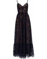 MICHAEL Michael Kors - Long Lace Dress - Lyst