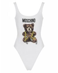 Moschino - Costume Da Bagno Intero "Teddy" - Lyst