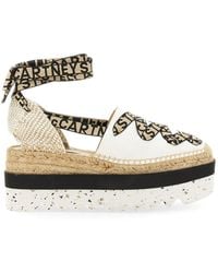 Stella McCartney - Espadrille "Gaia" With Platform - Lyst