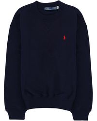 Polo Ralph Lauren - Felpa Con Logo - Lyst