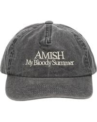 AMISH - Baseball Cap With Embroidery - Lyst