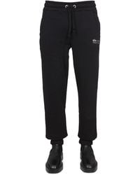 Alpha Industries - Pataloni With Logo - Lyst