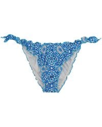 MC2 Saint Barth - Printed Bikini Bottom Swimwear - Lyst