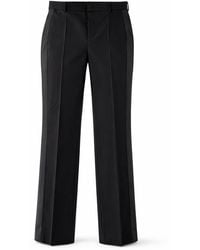 Moschino - Tailored Pants Virgin Wool Trousers - Lyst