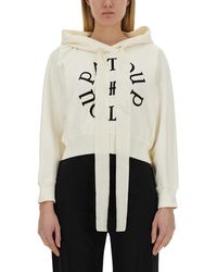 Patou - Sweatshirt With Logo Embroidery - Lyst
