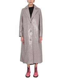 STAND Other Materials Trench Coat - Gray