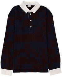 Dries Van Noten - Cotton-Jersey Polo Shirt - Lyst