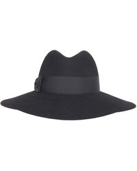 Borsalino Sophie Shaved Felt Hat - Black