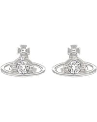 Vivienne Westwood - Orecchini "Nano Solitaire" - Lyst