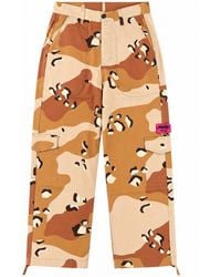 Arte' - Pantalone Camo Cargo Reversibile - Lyst